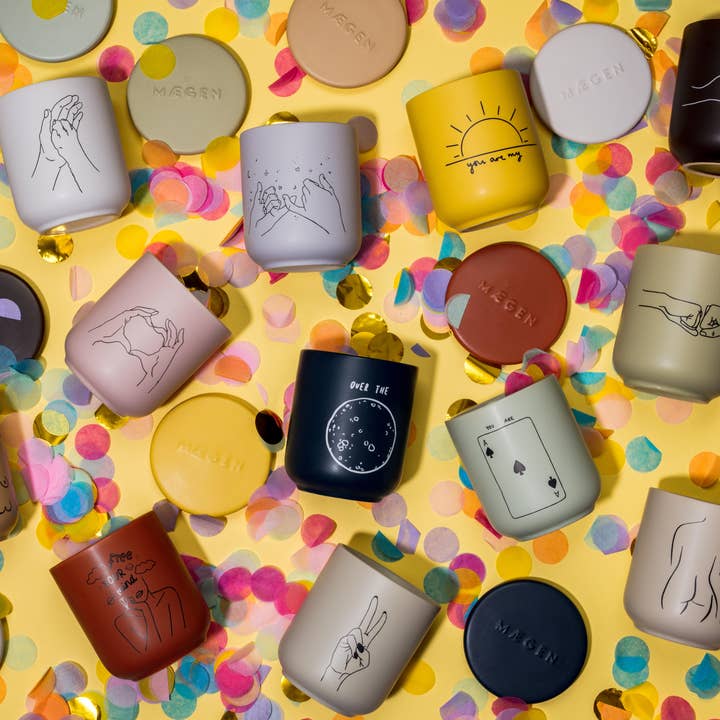 MÆGEN - Wholesale Jar/Filled Candle - MÆGEN Vox Candle - Peace - Coconut Nectar & Pineapple