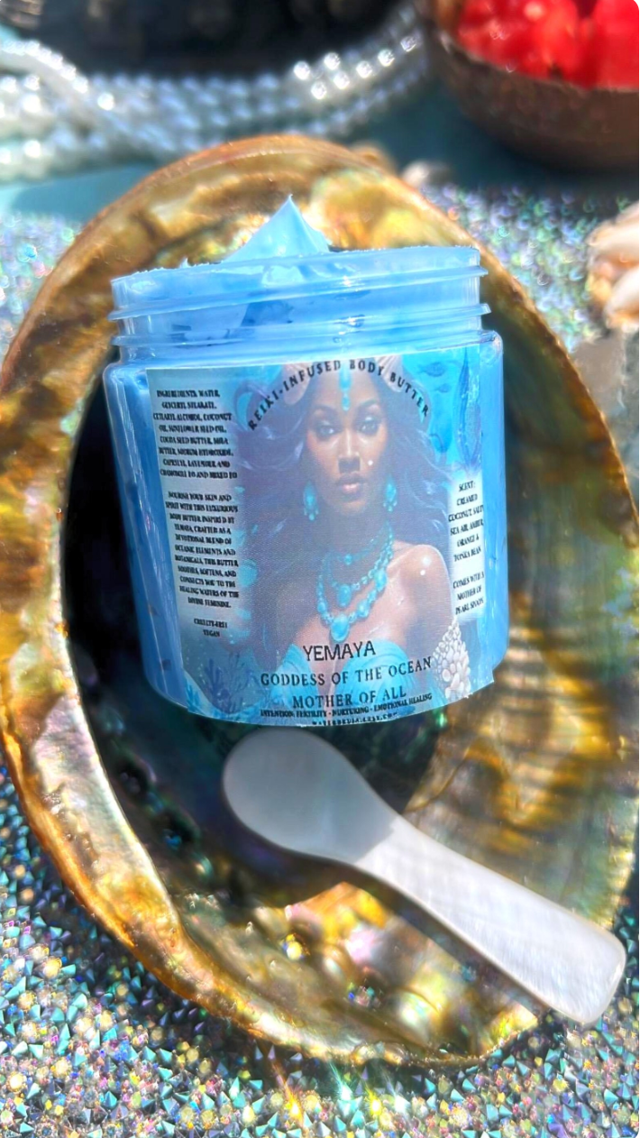 WaterBruja – wholesale Body balm/butter – Yemaya Whipped Body Butter, Reiki-Infused Whipped Shea5