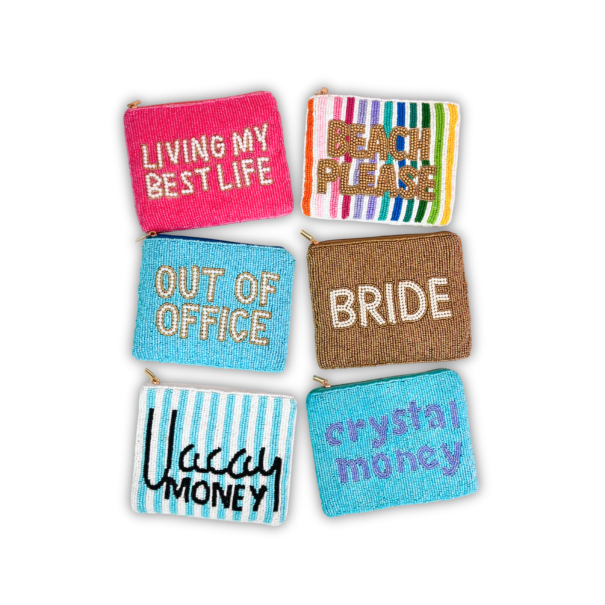 Brittyland - Wholesale Coin Purse - Women's - XL Luxury Beaded Coin Purse - Pop Culture - Coin Pouch12