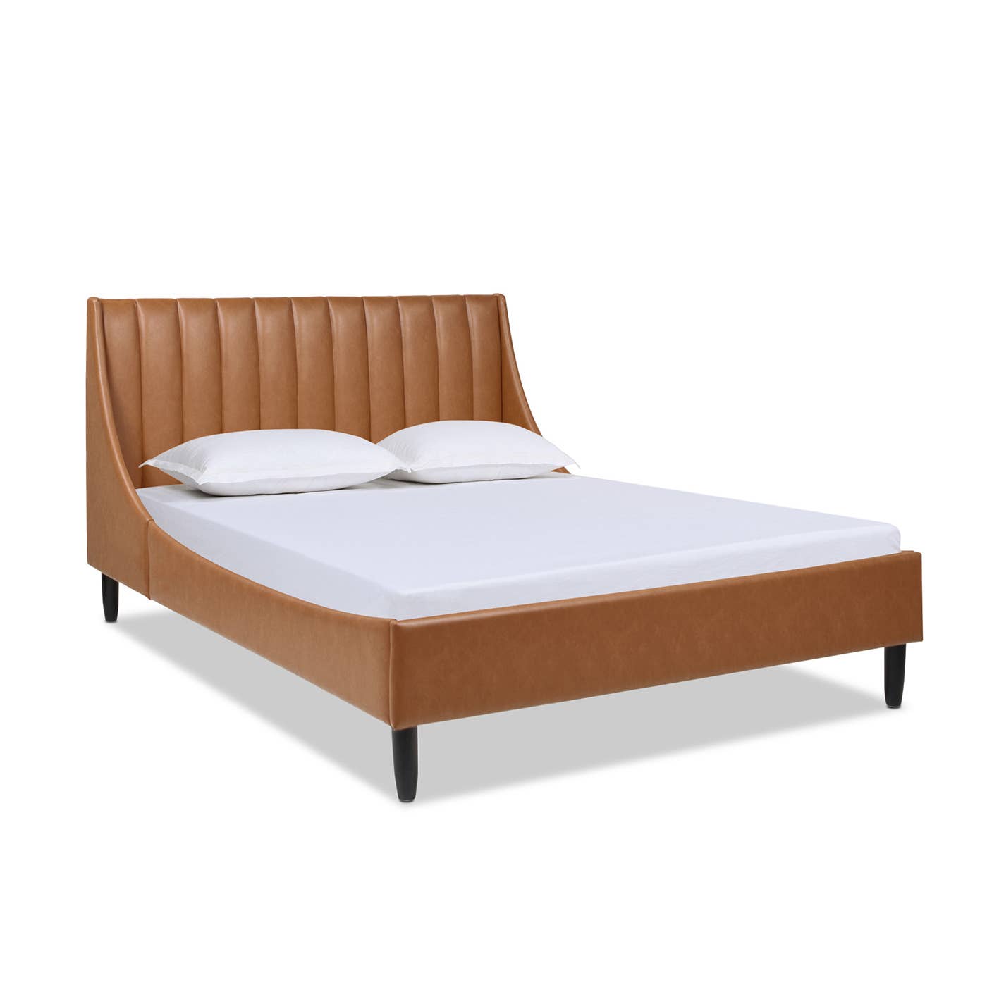 Jennifer Taylor Home - Wholesale Bed - Aspen Vertical Tufted Modern Headboard Platform Bed4