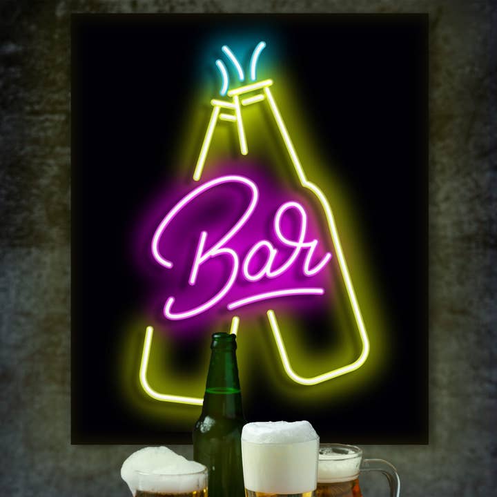 LED Neon Sign Bar med fjernbetjening for engroshandel hos Mad About Neon