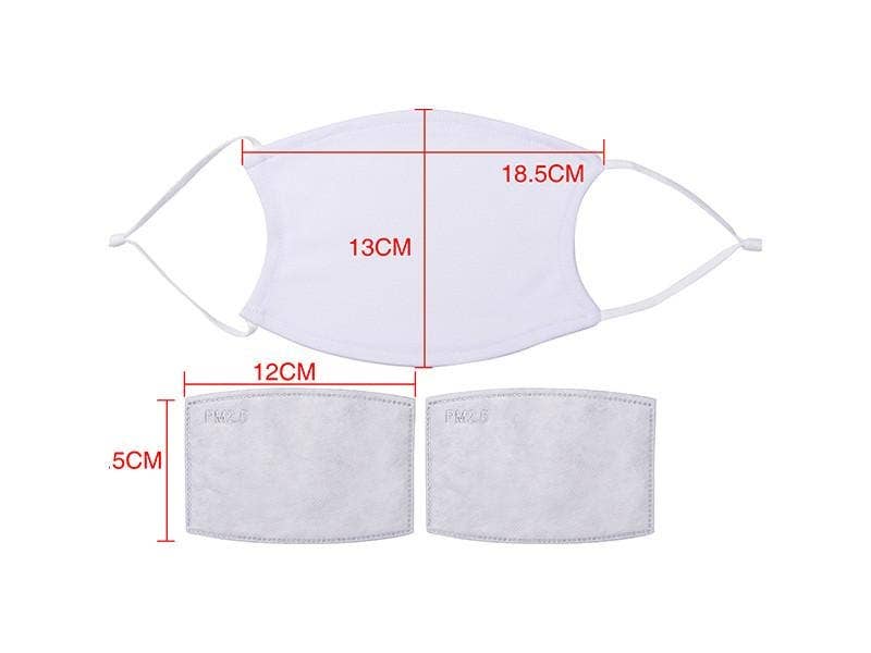 Monogramonline Inc. - Wholesale Protective Face Mask/Shield - Personalized Message Reusable Face Mask | Customized w/ Name or Message Fashion Facial Cover3