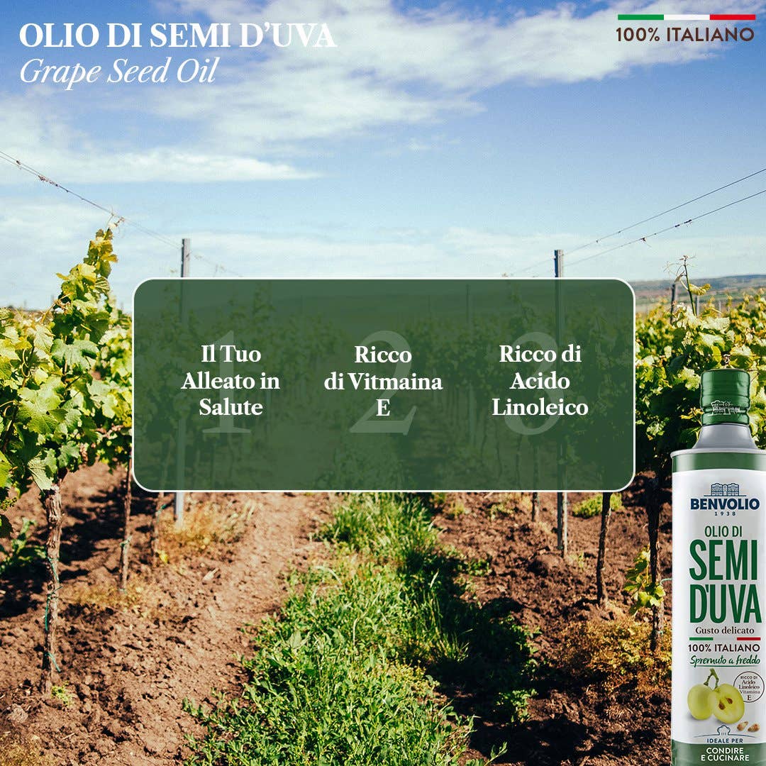 BENVOLIO.BIO by Wizebite S.r.l. SB – wholesale Matolja – BENVOLIO 100% Italiensk Kallpressad Druvkärnolja3