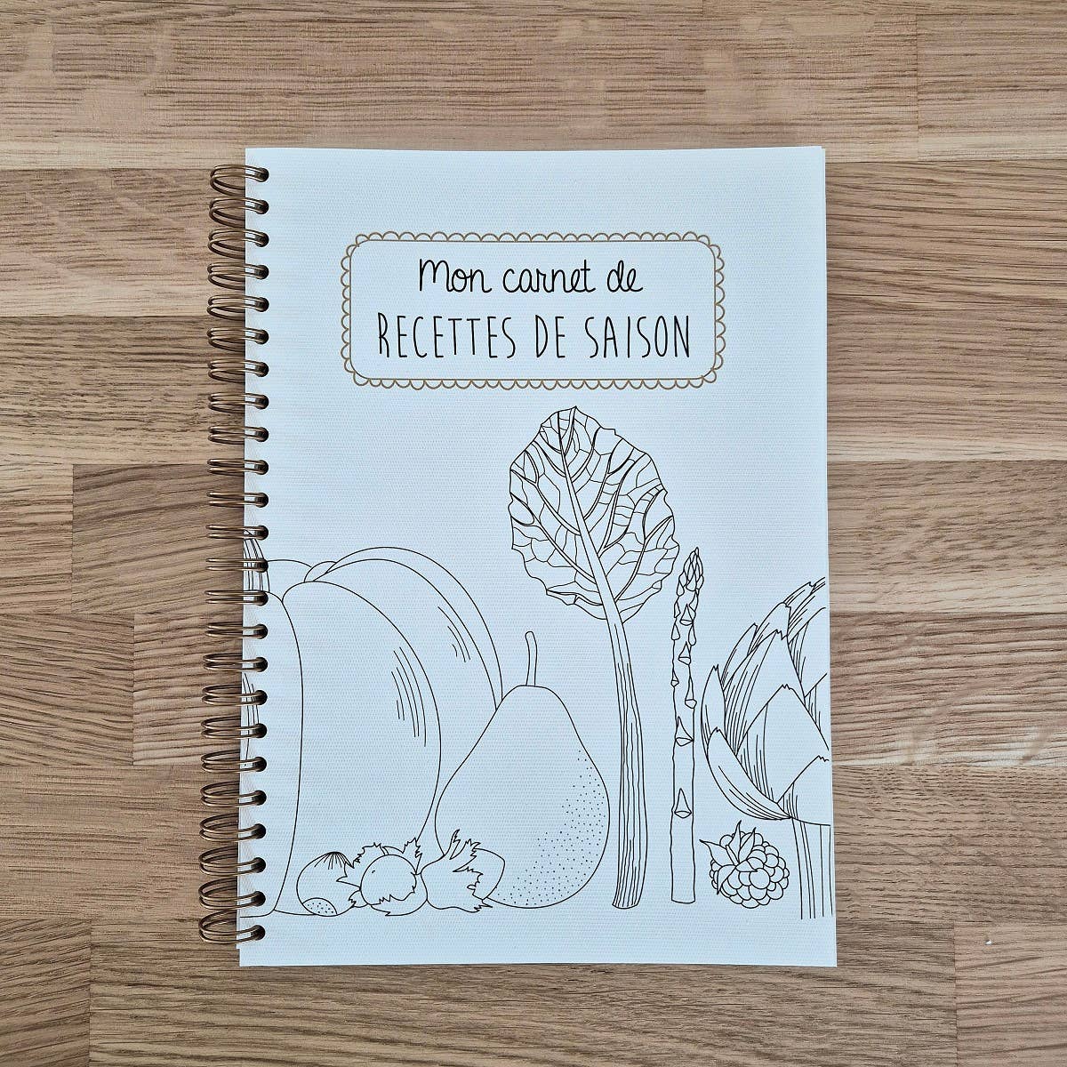 Les Petites Hirondelles - Venta al por mayor Recetas - Cuaderno de recetas de temporada - A5
