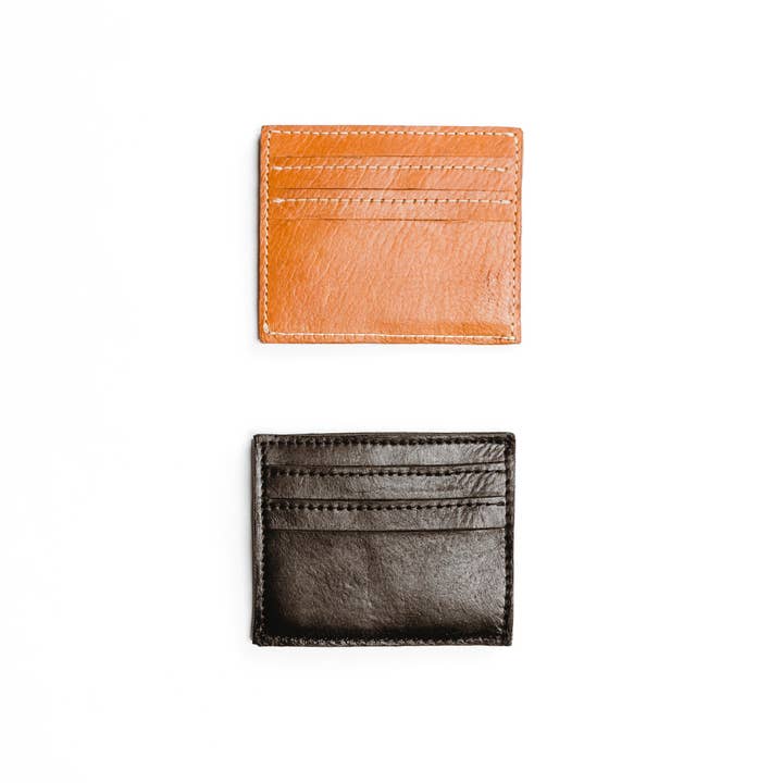 2nd Story Goods + Haiti Design Co - Wholesale Wallet - Unisex - Minimalist Leather Wallet1