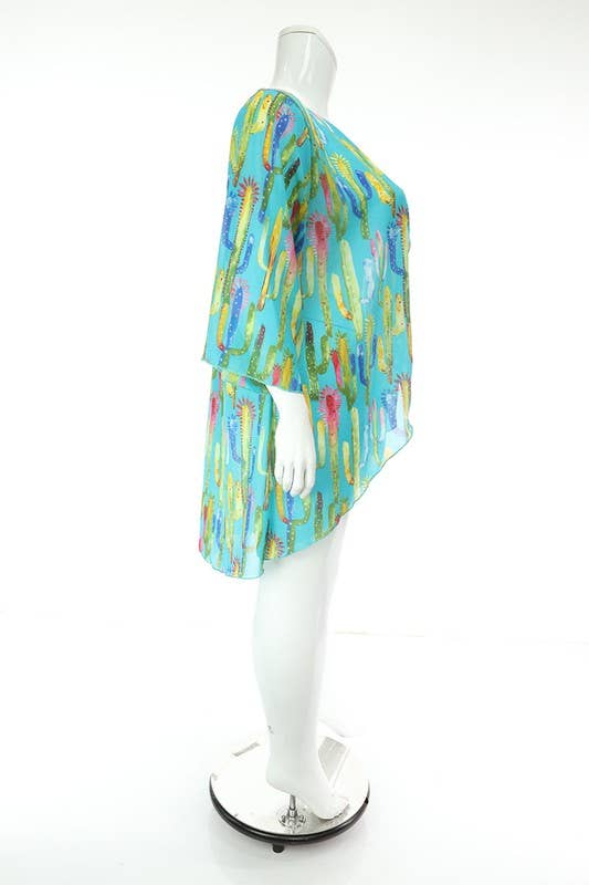 SEXY STAR DESIGN INC – wholesale Kimono - Dam – Plusstorlek Ny Stil Dam Chiffon Kimonoärmar5