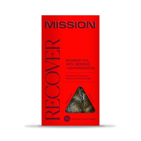 Recover Rooibos Tea with Berry and Ashwagandha for wholesale by MISSION
