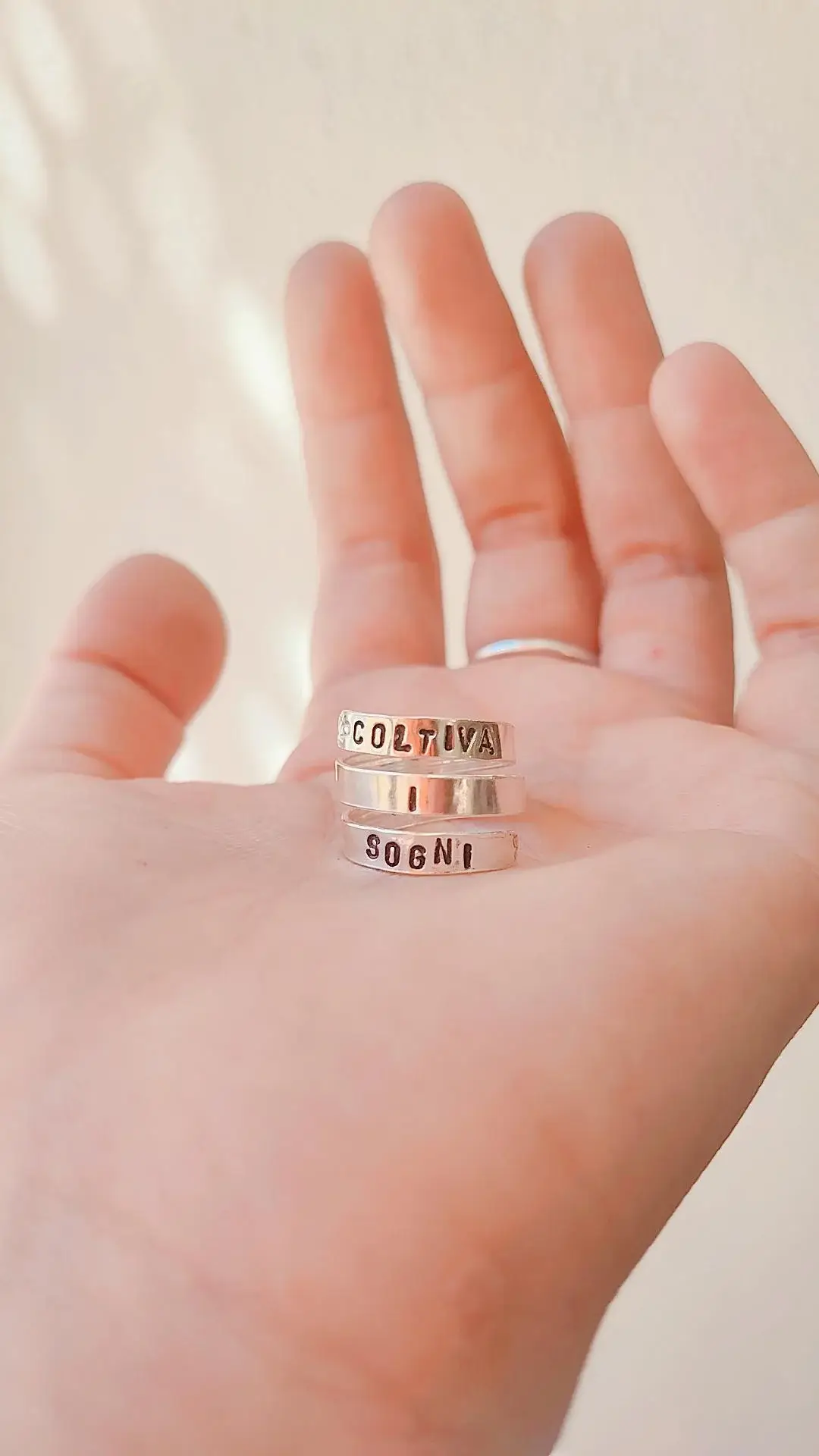 Loti jewels - Wholesale Band/Stacked Ring - ROUND RING IN 925 SILVER WITH ENGRAVING5