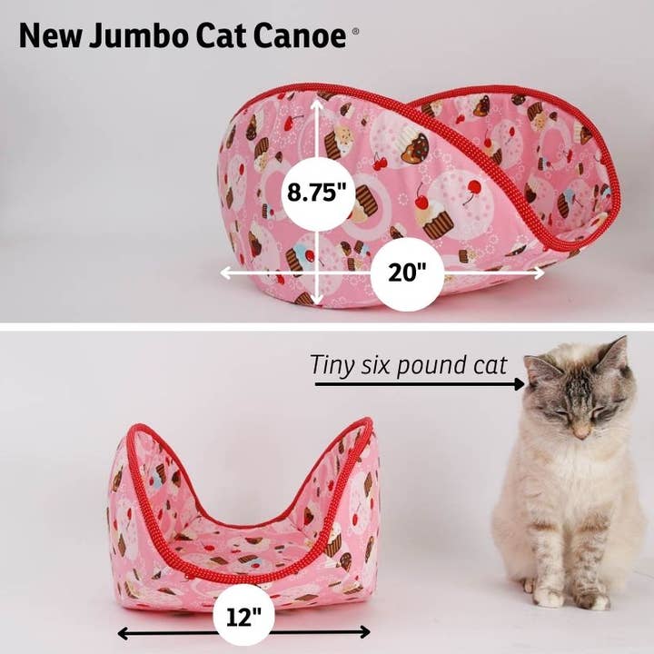 The Cat Ball - Wholesale Pet Bed - Cat/Dog - Jumbo Cat Canoe Bed - Taco-Shaped Nest for Cats and Dogs21