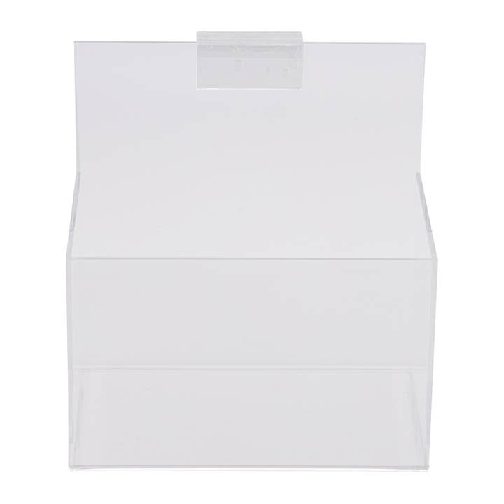 Store Supply Warehouse - Wholesale Retailer Display - Accessories - Acrylic Single Display Bin For Slatwall Or Wire Grid5