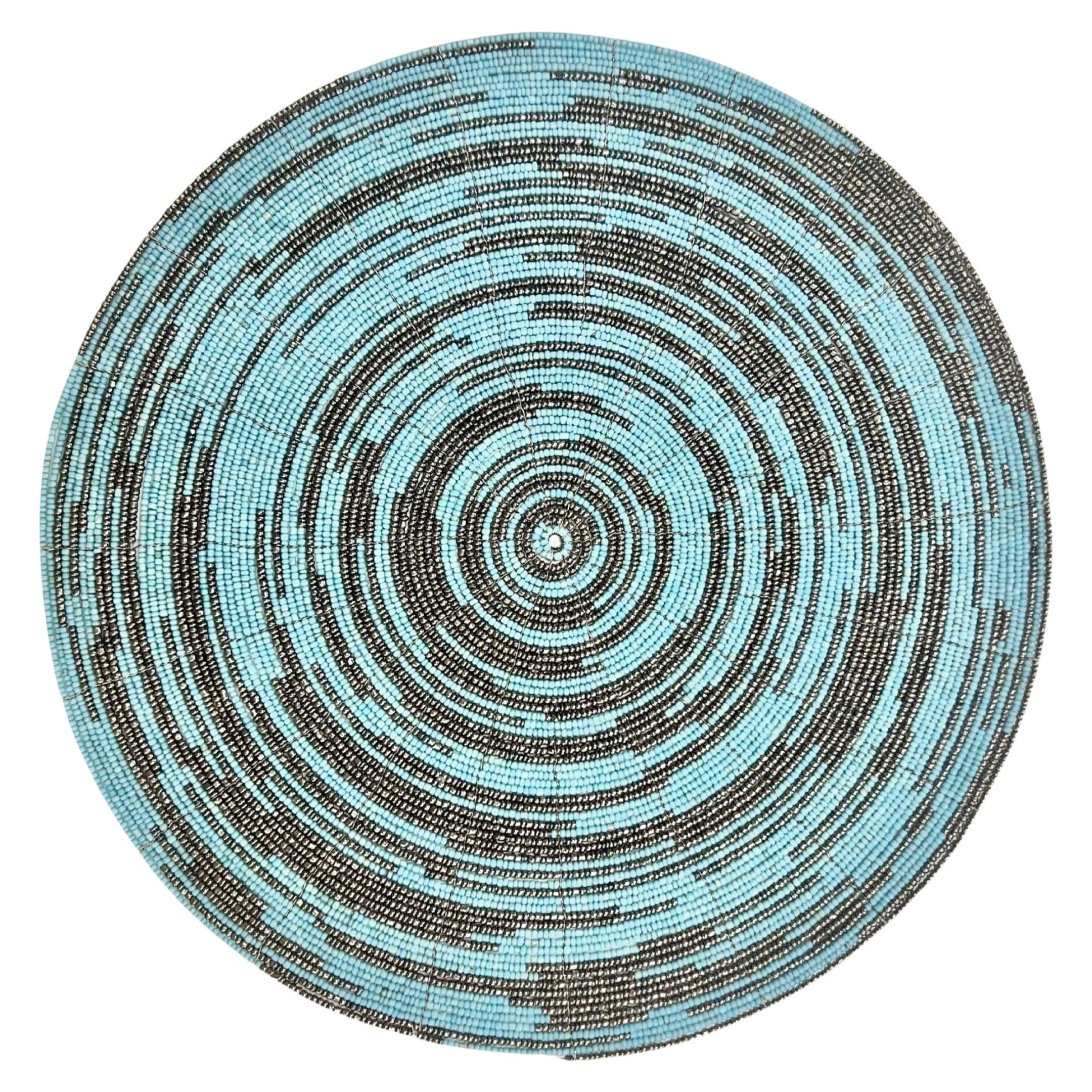 Bamboo Source Tropical Decor - Wholesale Placemat - Beaded Placemat - Round3