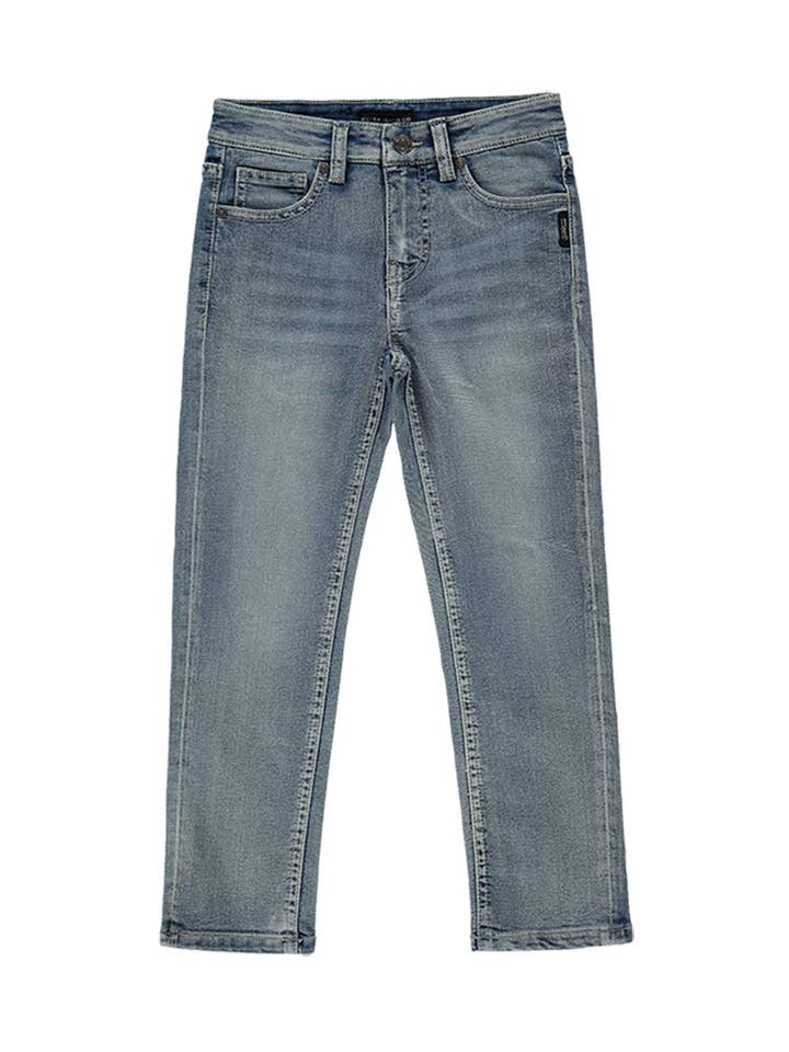 *Nathan Rapazes Skinny Fit Ganga por atacado de Silver Jeans