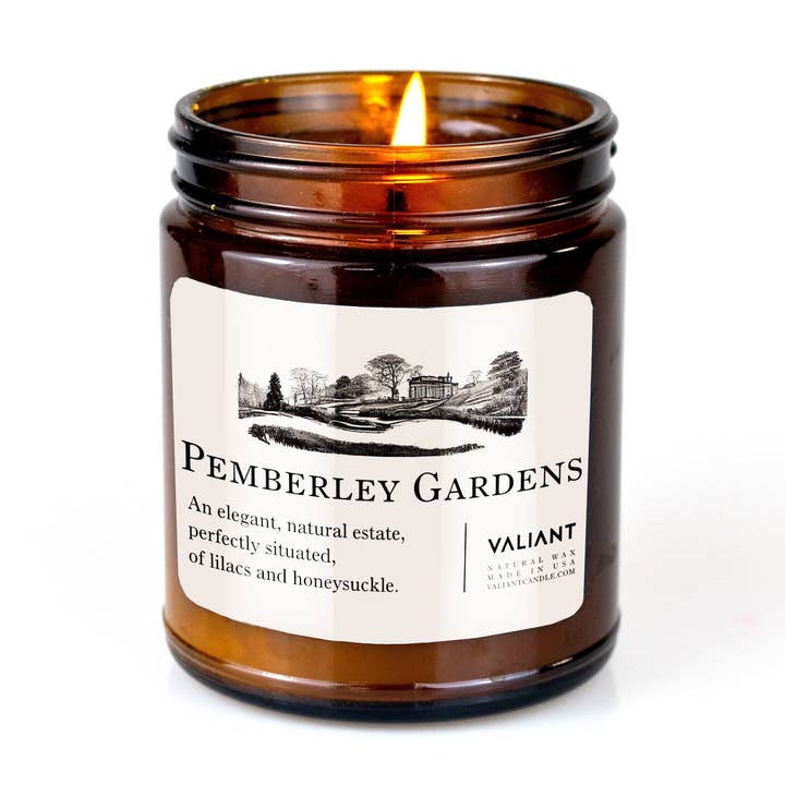 Valiant Candle - Wholesale Jar/Filled Candle - Pemberley Gardens0