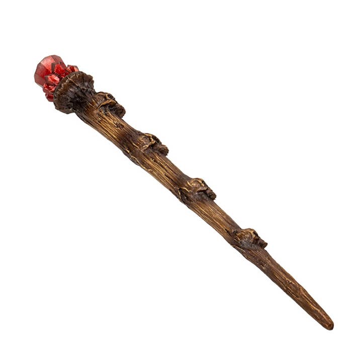 Pacific Trading - Wholesale Decorative Tabletop Object - Skull Crystal Magic Wand