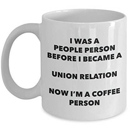 CustomHappy - Wholesale Coffee Mug - Union Relation Coffee Person Mug