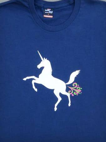 Unicorn Men's T-shirt for wholesale by 24-7 Daddyhood