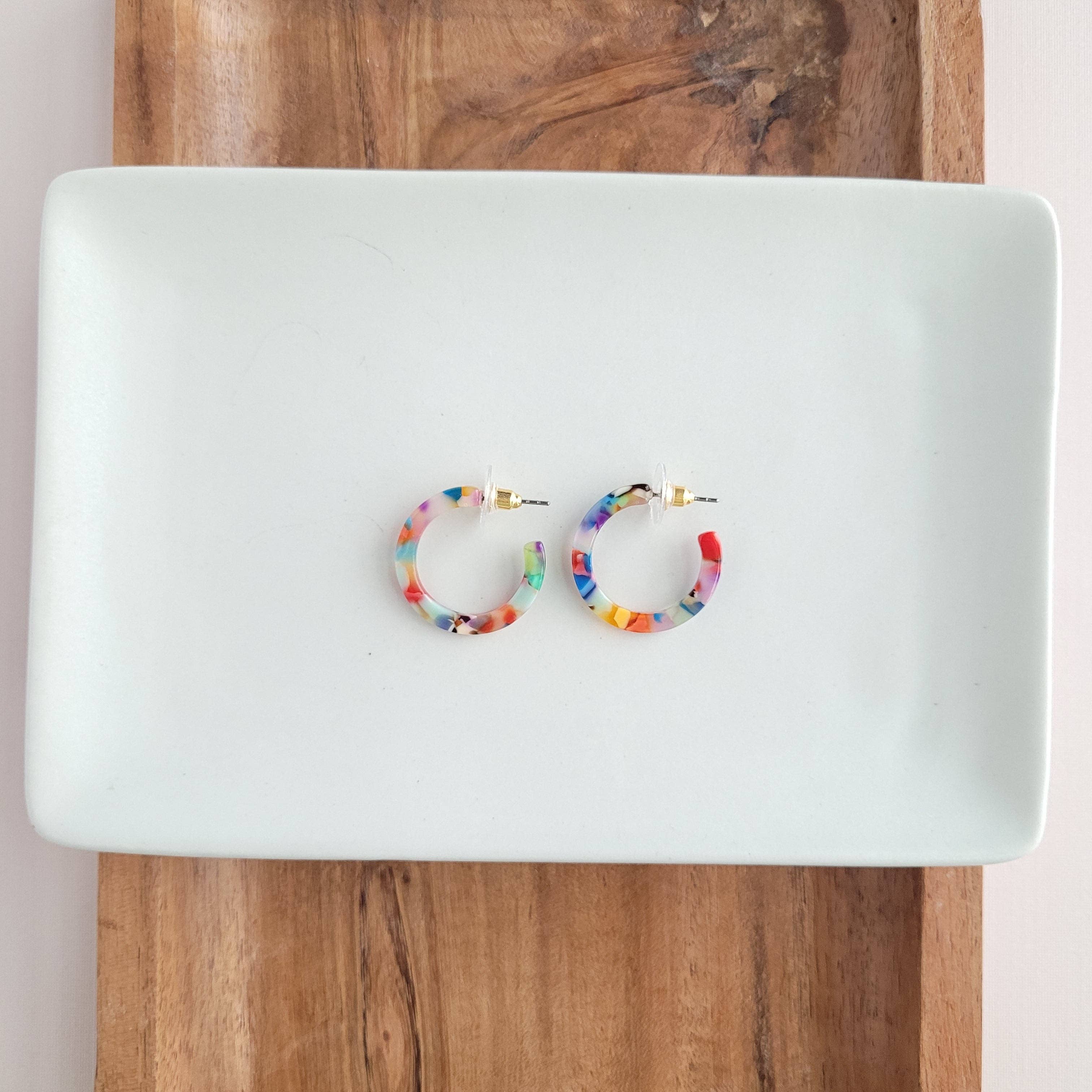 Spiffy & Splendid - Wholesale Hoop Earrings - Cam Mini Hoops - Fiesta // Jewelry, Earrings, Best Seller, Gift10