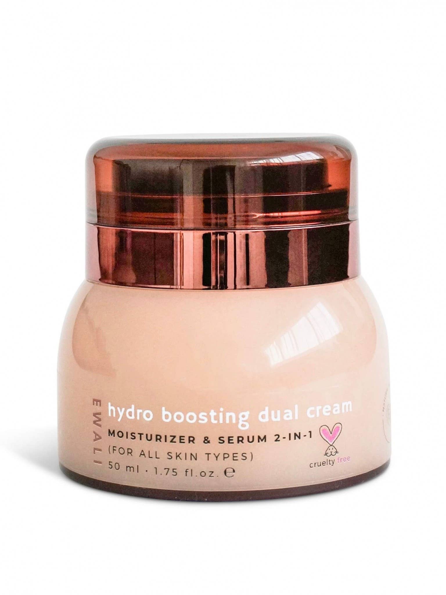 EwaliBeauty - Wholesale Facial Moisturizer - Hydro Boosting Dual Cream - 50ml / 1.75 fl.oz.4