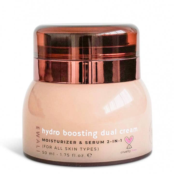 EwaliBeauty - Wholesale Facial Moisturizer - Hydro Boosting Dual Cream - 50ml / 1.75 fl.oz.4