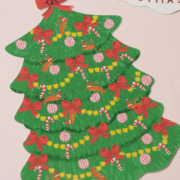 Studio Narine - Wholesale Christmas Card - Christmas Postcard - Tree3