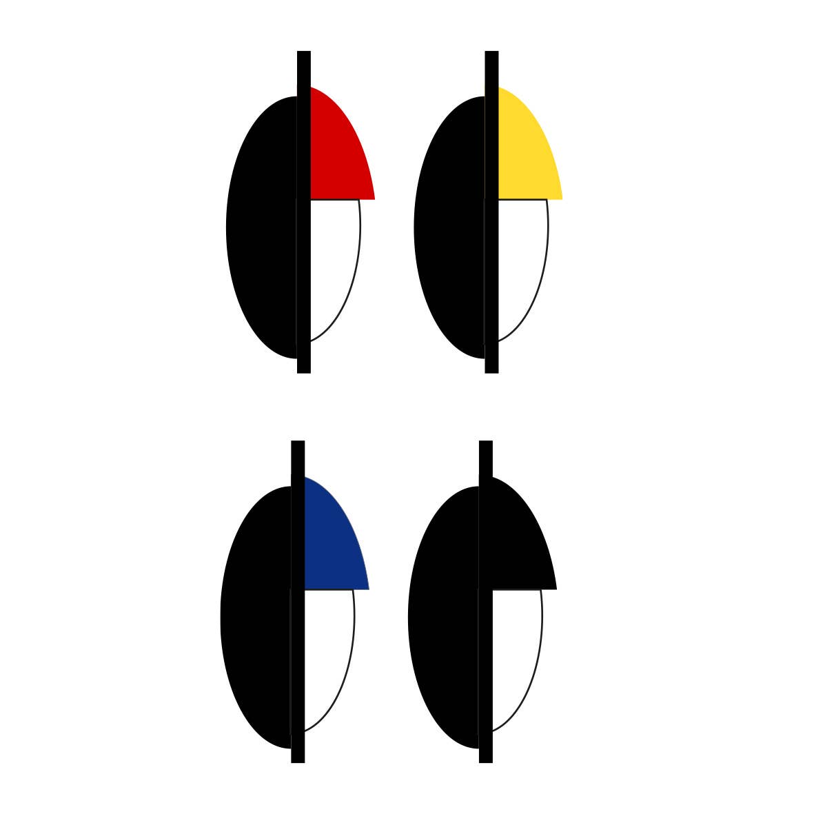 ALEX+SVET - Wholesale Pendant/Charm Necklace - KZMR pendant PRIMARY COLORS line8