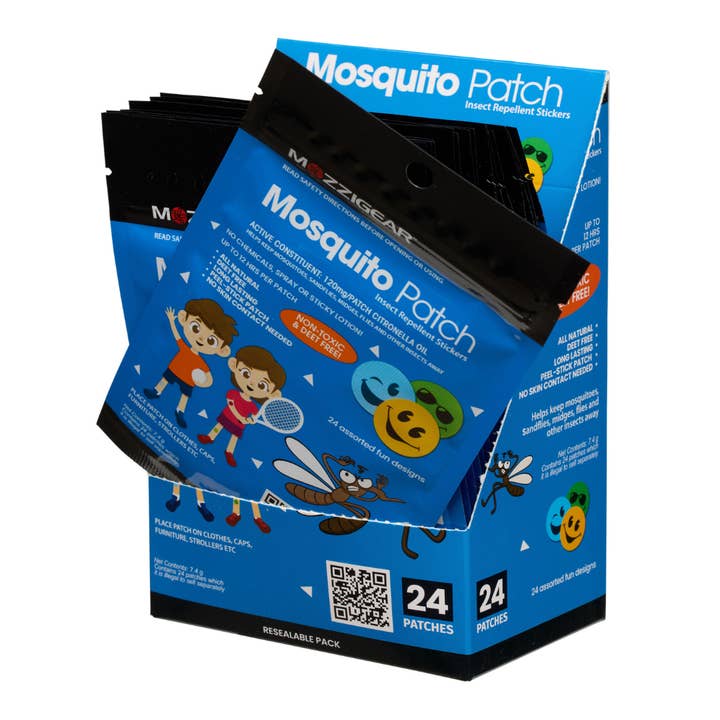 Mozzigear - Wholesale Insect repellent - Mozzigear Patch Sticker Insect Repellent 24's Pack6