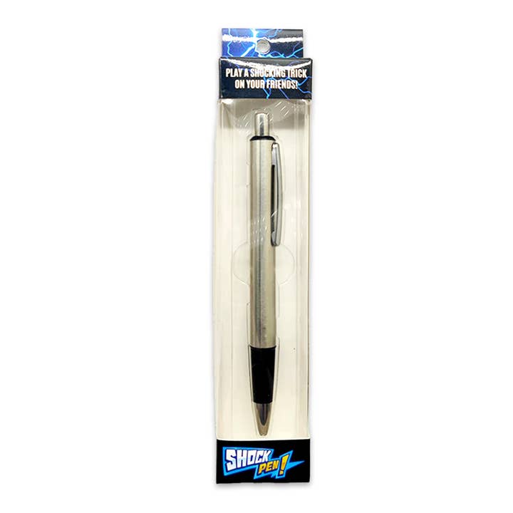 Novelty Brands - Wholesale Pen - Practical Joke Gag Shock Pen - 6 Piece Display