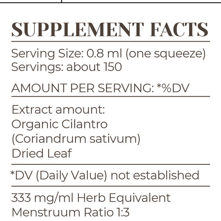 Garden Organics - Vente Teinture - Teinture de coriandre3