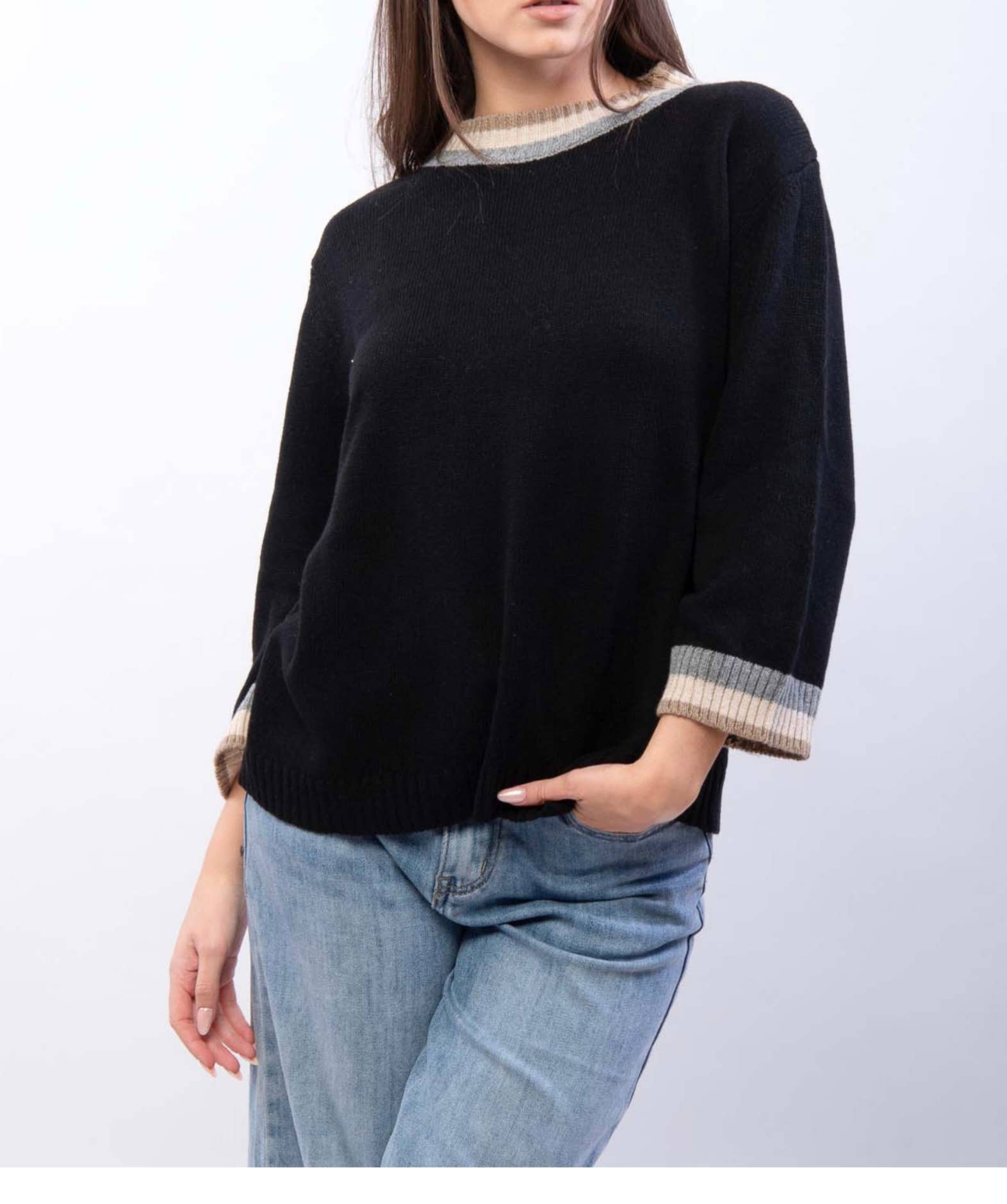 Kis 2 - Wholesale Knit Sweater - Women's - Women's wool and cashmere blend sweater2