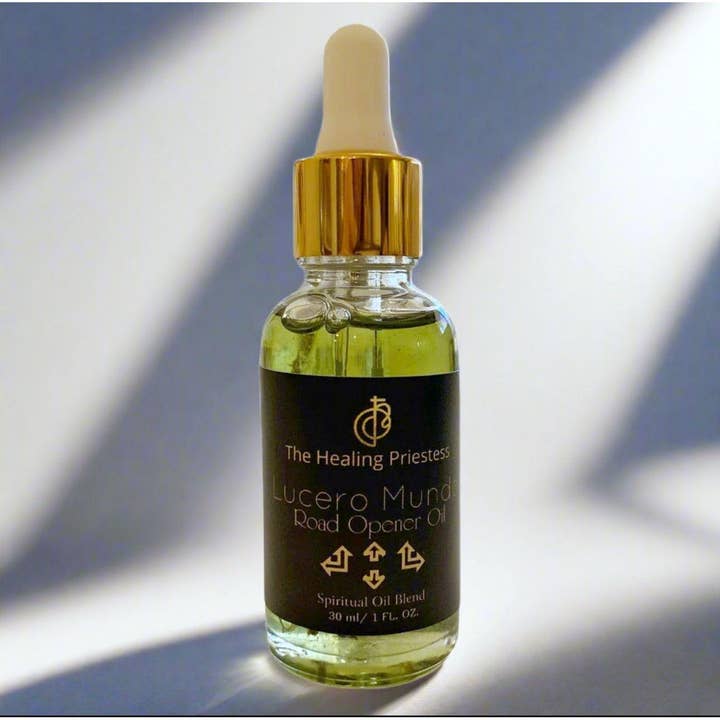 Lucero Mundo Road Opener Oil ( Abre Camino) Earth Energy for wholesale by The  Spiritual  Alchemists