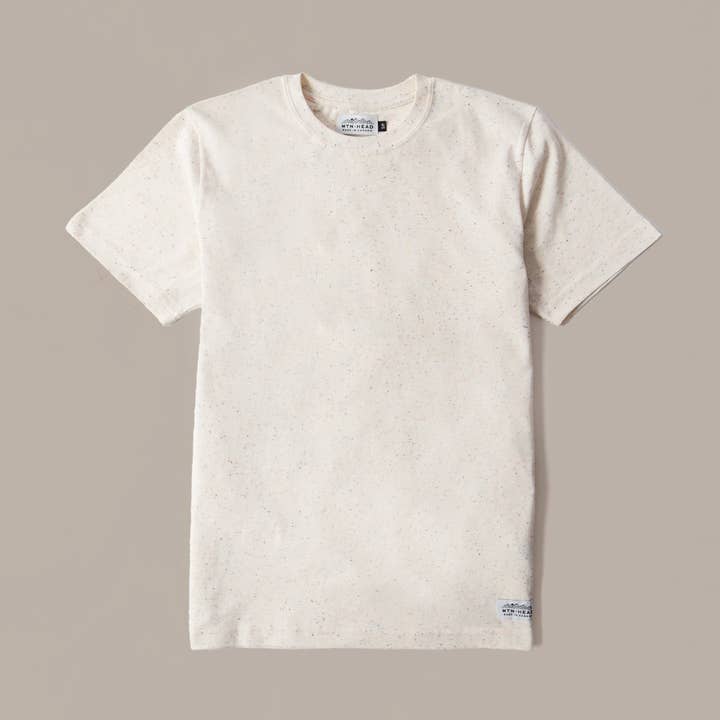 Maglietta di peso medio - Spruzzata arcobaleno naturale per la vendita all'ingrosso da parte di Muttonhead