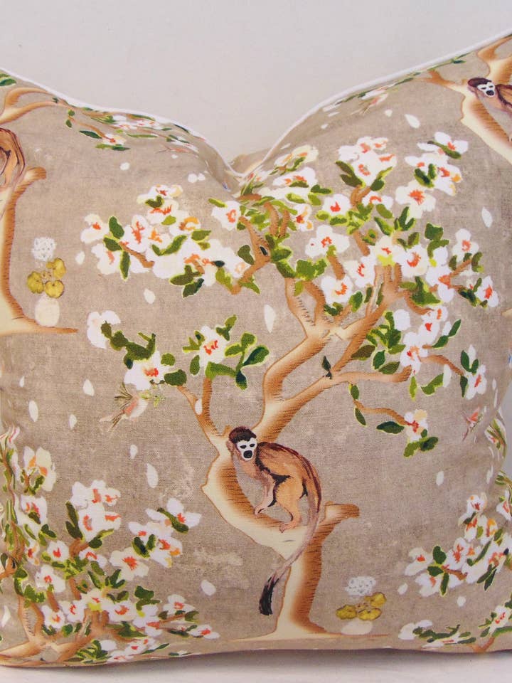 Limited Edition Hunami Whimsy Saddle Pillow Cover With Welt for wholesale by Lowcountry Linens