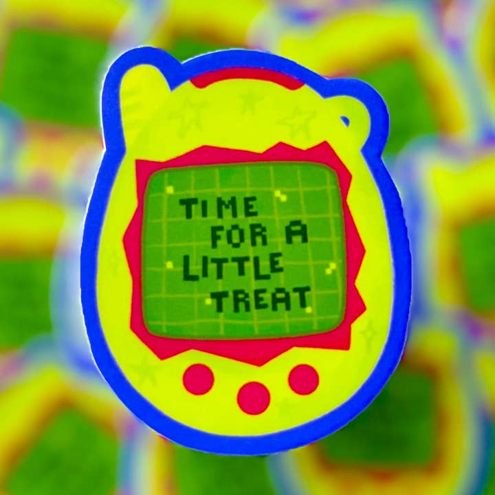 Camilla Watson Art - Wholesale Sticker - Time for a Little Treat | Matte Vinyl Sticker