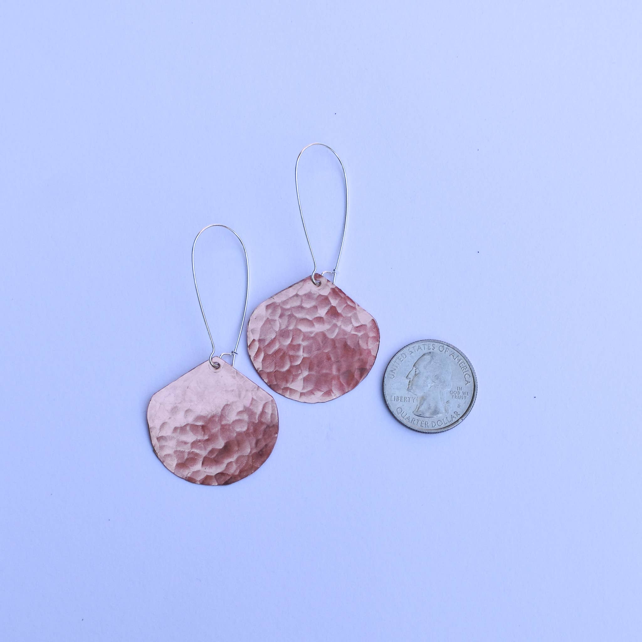 Cascadia Jewlery - Wholesale Dangle Earrings - Moon Drop Earrings - Copper5