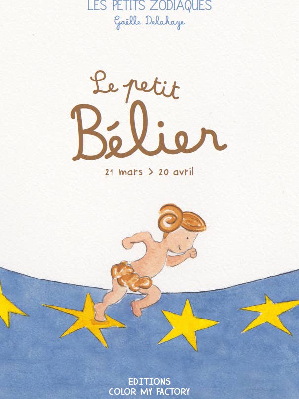 Little Aries – Geschenk zur Geburt und zum Geburtstag für den Großhandel von Les Petits Zodiaques