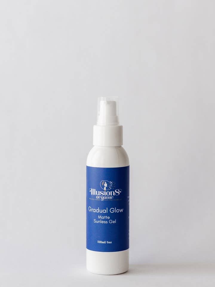 Organisk Gradual Glow Matte Solfri Gel for engroshandel hos Illusions Organic