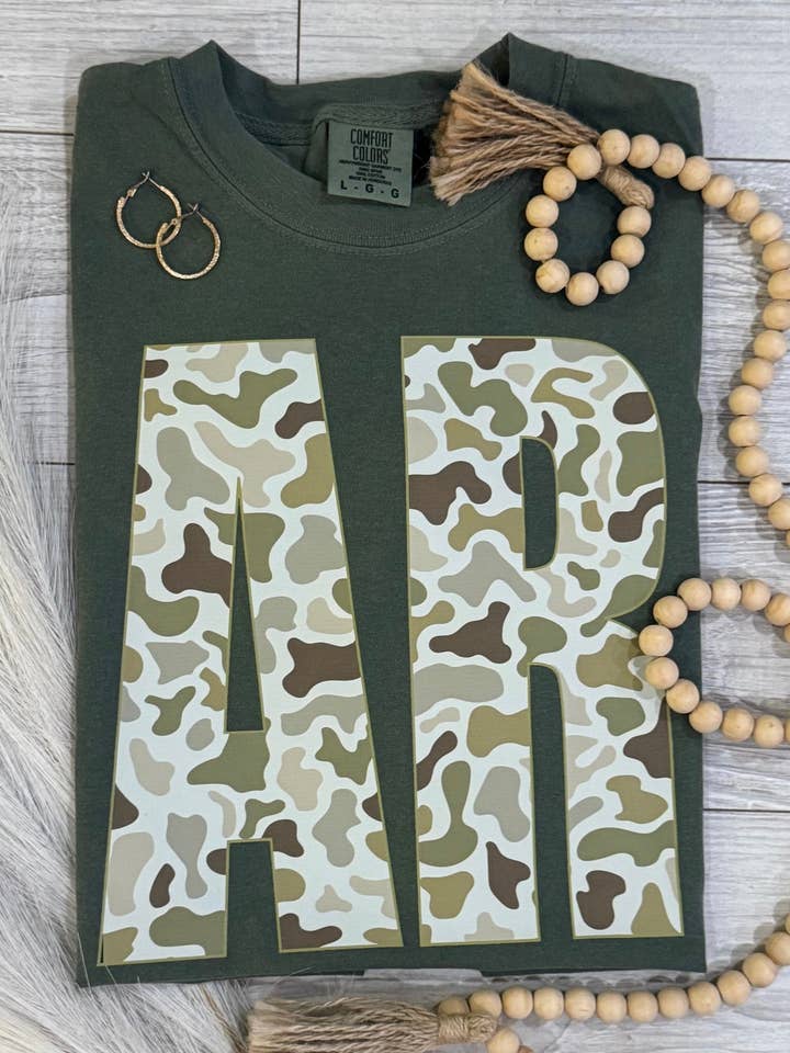 AR Camo State Tee for wholesale by P&PD Wholesale