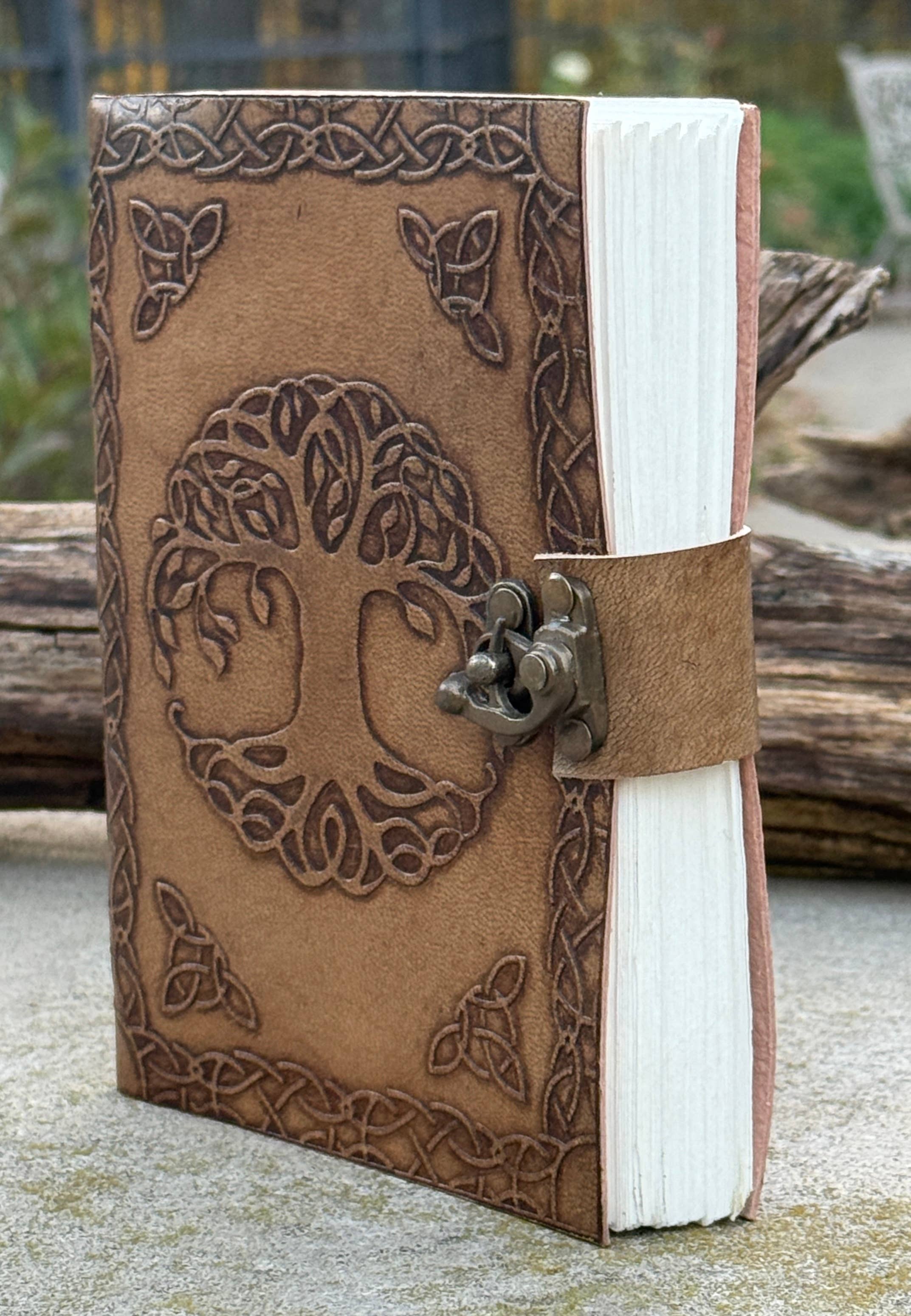 Lungta Imports – wholesale Journal/diary – Tree Of Life Vintage Leather Journal Embossed Cover Handmade14