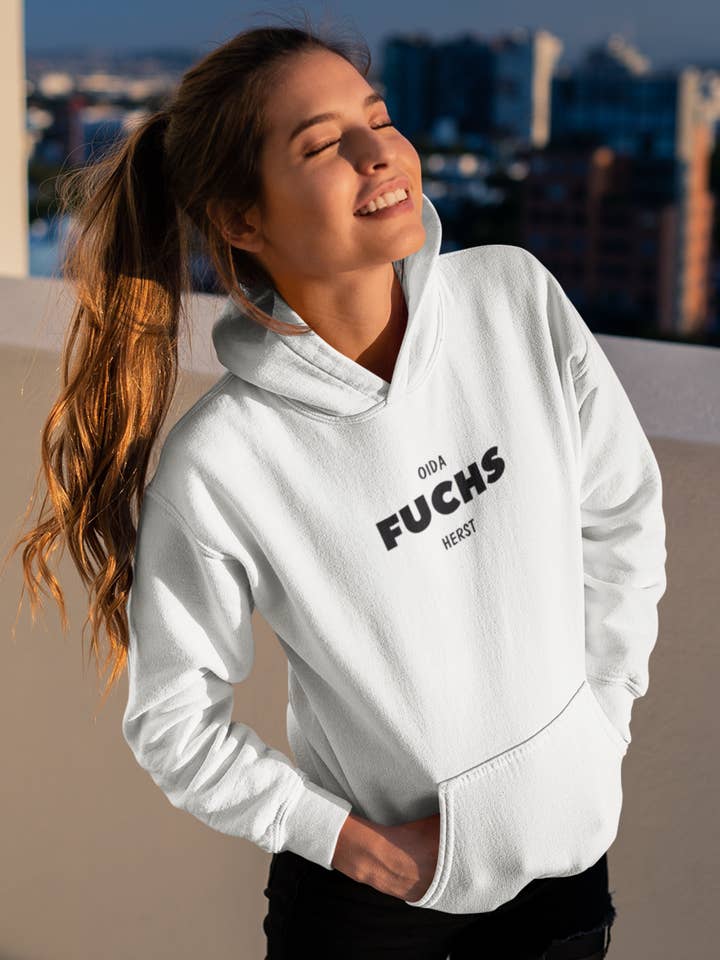 Moletom com capuz Oida Fuchs por atacado de MUND:ART