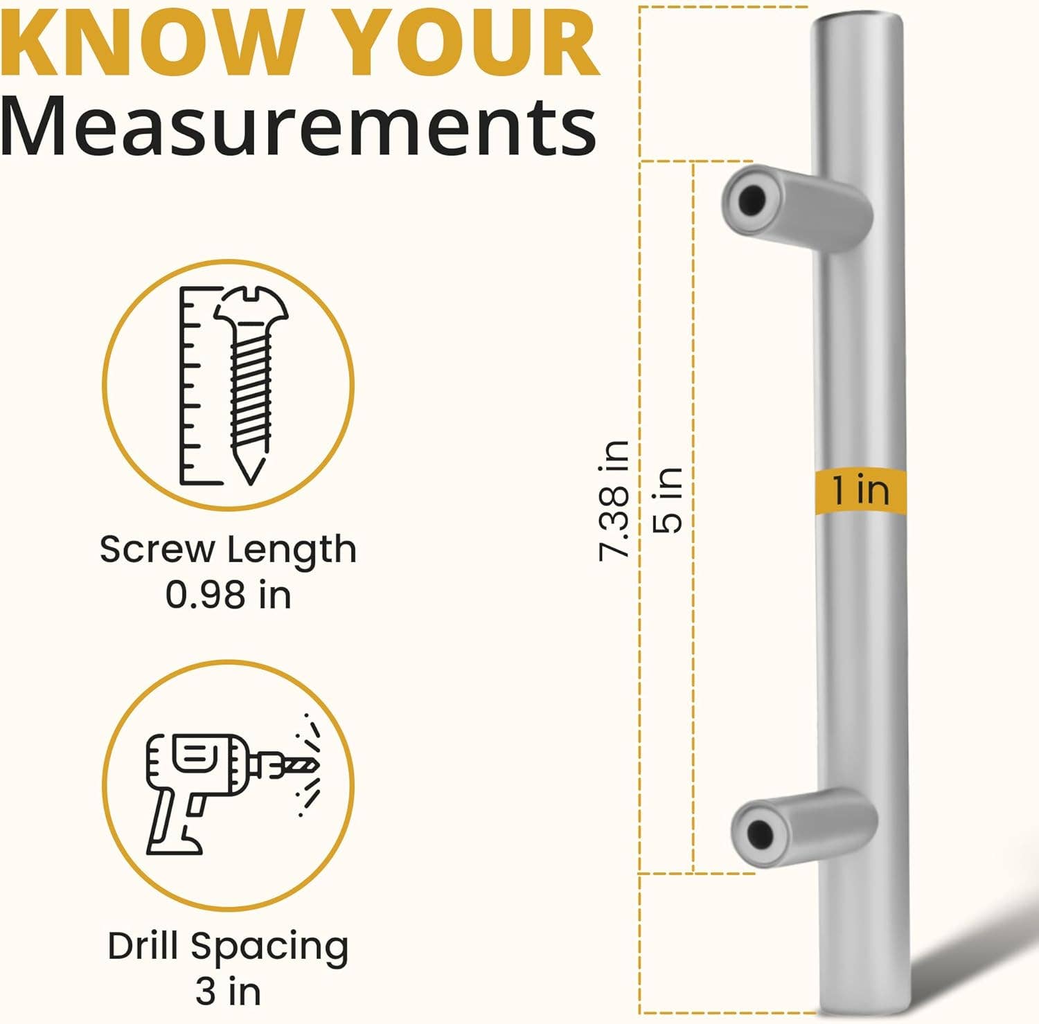 Mega Handles - Wholesale Knob/Pull - Canara Round Cabinet Pulls | Satin Nickel4