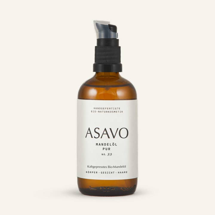 Almond Oil Pure | organic, vegan, sustainable | Body Oil, Massage Oil for wholesale by ASAVO