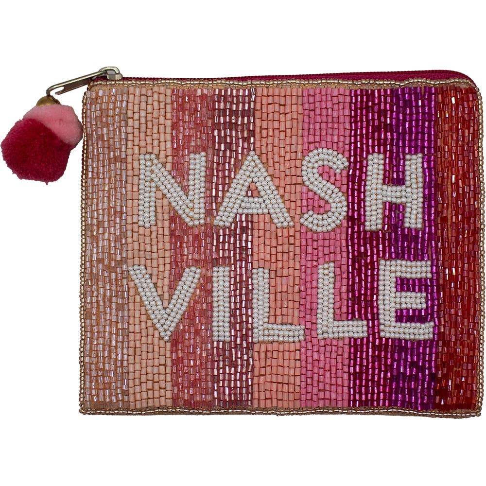 Pizzazz, Inc. - Wholesale Coin Purse - Women's - NASHVILLE BEADED COIN POUCH0
