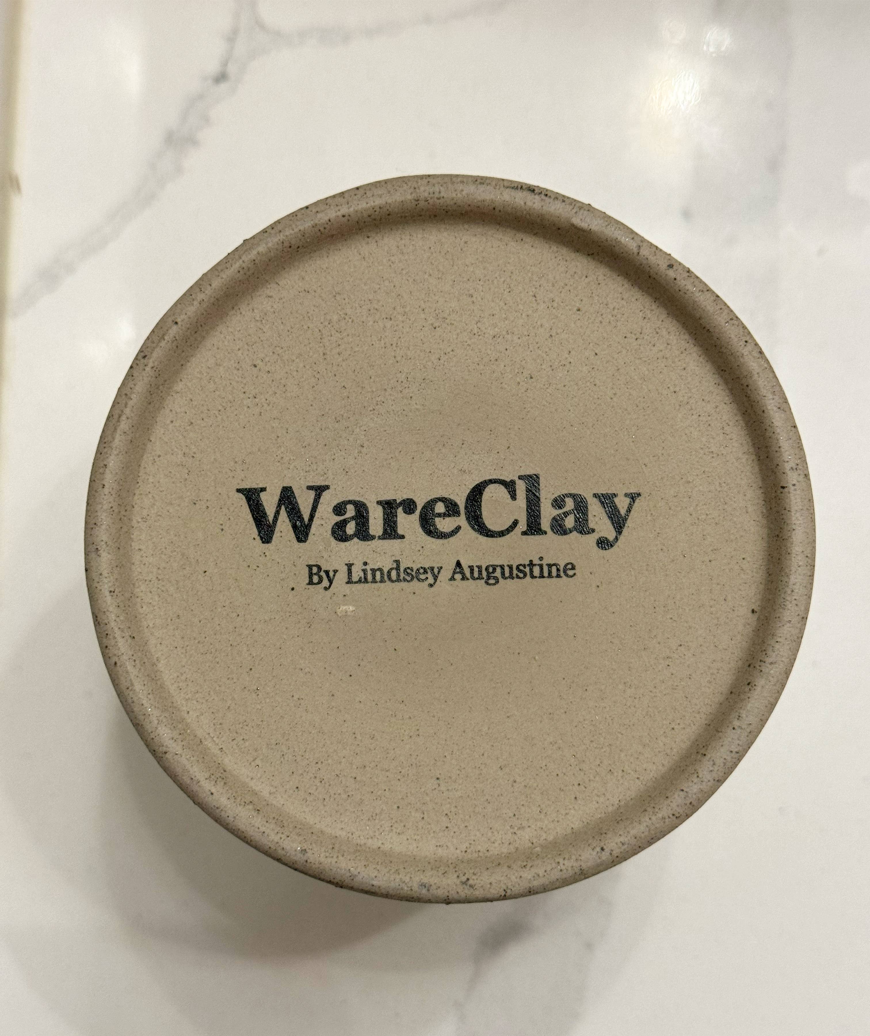 WareClay - Wholesale Candle Holder - Candle body with match pocket- case of 244