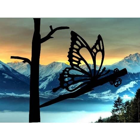 Butterfly 15X10 for wholesale by PDR Metal Art and Fab