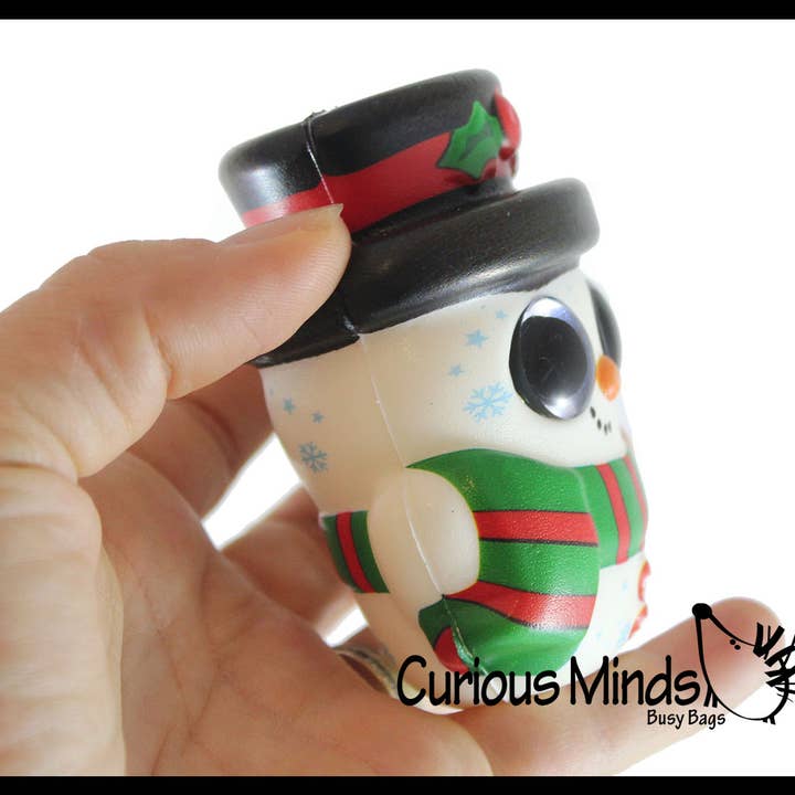 Curious Minds Toys - Wholesale Squishy toy – Kids & Baby - 1 Sparkle Eye Winter Animal Themed Slow Rise Squishy Toys -5