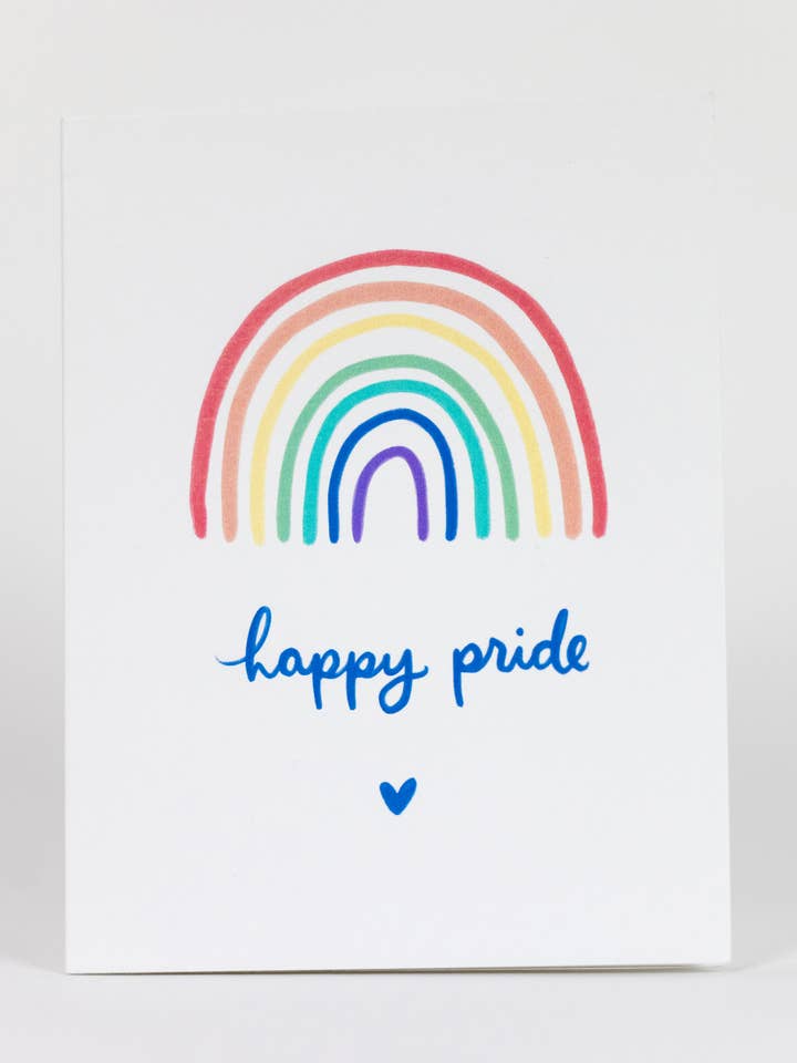 Happy Pride Greeting Card for wholesale by Anna Parade