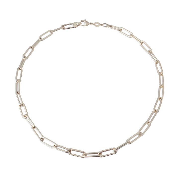 Modern Opus – Großhandel Gliederhalskette – Goldfilled Lg Clip Kette nk NK200010