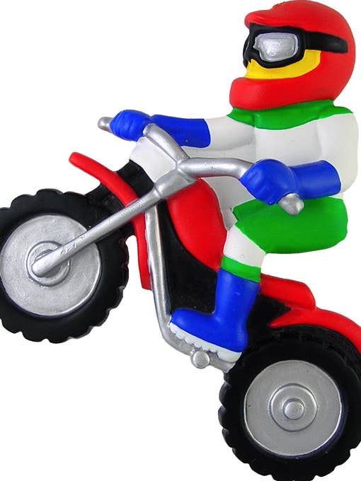 Crossmotor Racer voor wholesale door Ornament Central