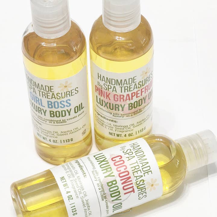 Spa Treasures - Wholesale Bath/Body Oil - Luxury Body Oil  (New Scents)1