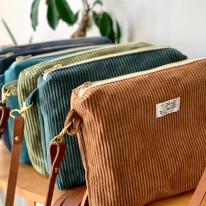 BARBE MELISSA EI - La petite canette – Engroshandel Messenger bag – Kvinder – Fløjlsskuldertaske5